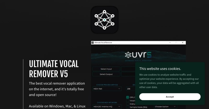 צילום מסך של Ultimate Vocal Remover