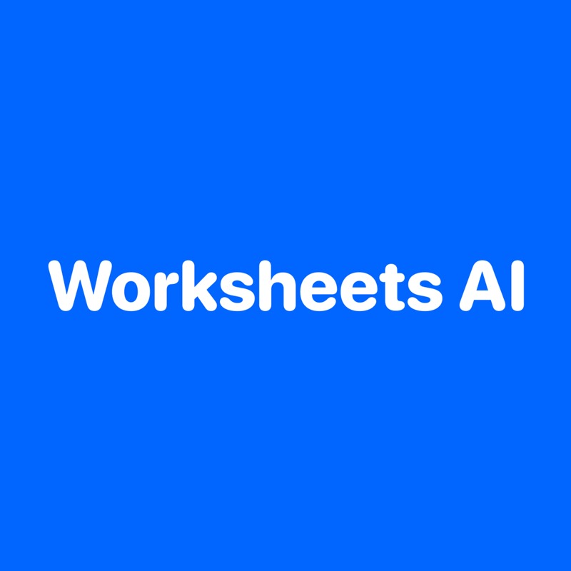 צילום מסך של Worksheets.ai